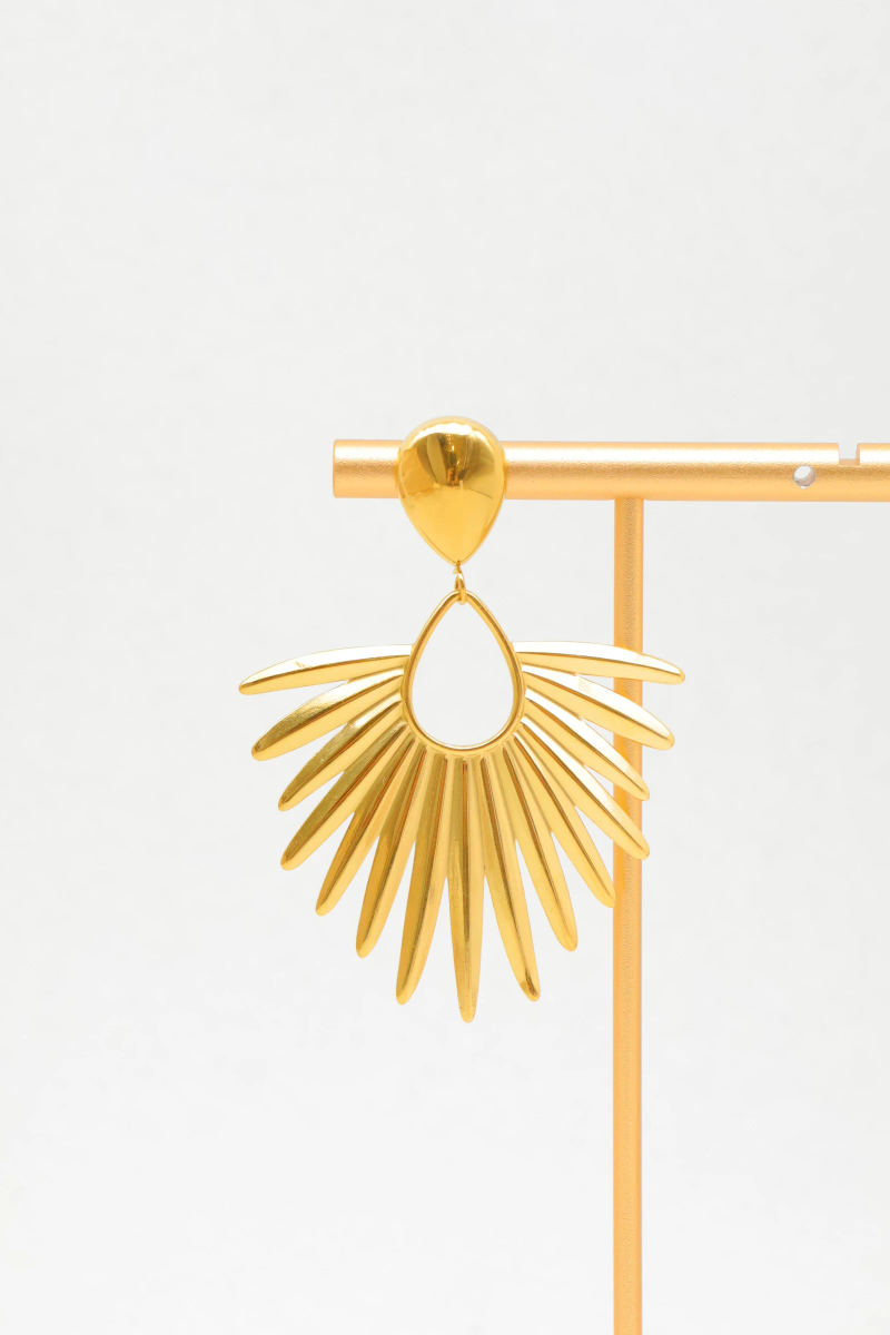 Boucles d'oreilles en acier inoxydable 2