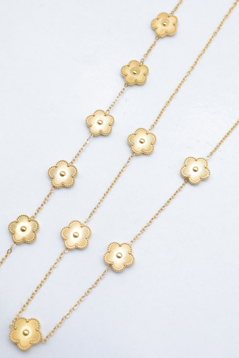 Parure de bijoux en acier inoxydable