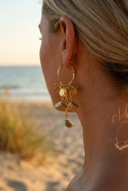 Boucles d'oreilles en acier inoxydable 3