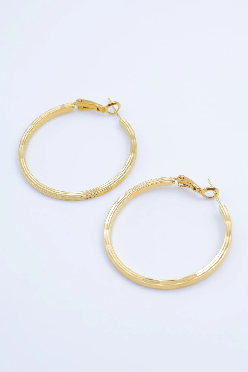 Boucles d'oreilles en acier inoxydable 2