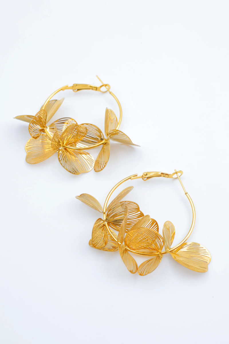 Stainless steel earrings 2