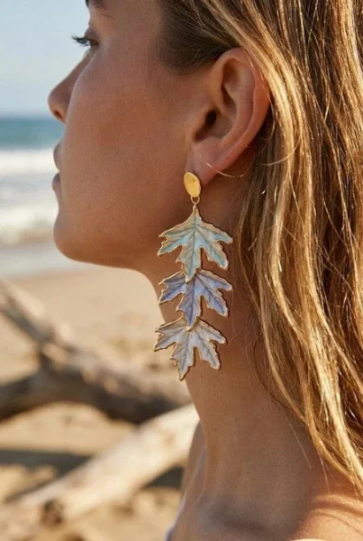 Boucles d'oreilles en acier inoxydable 2