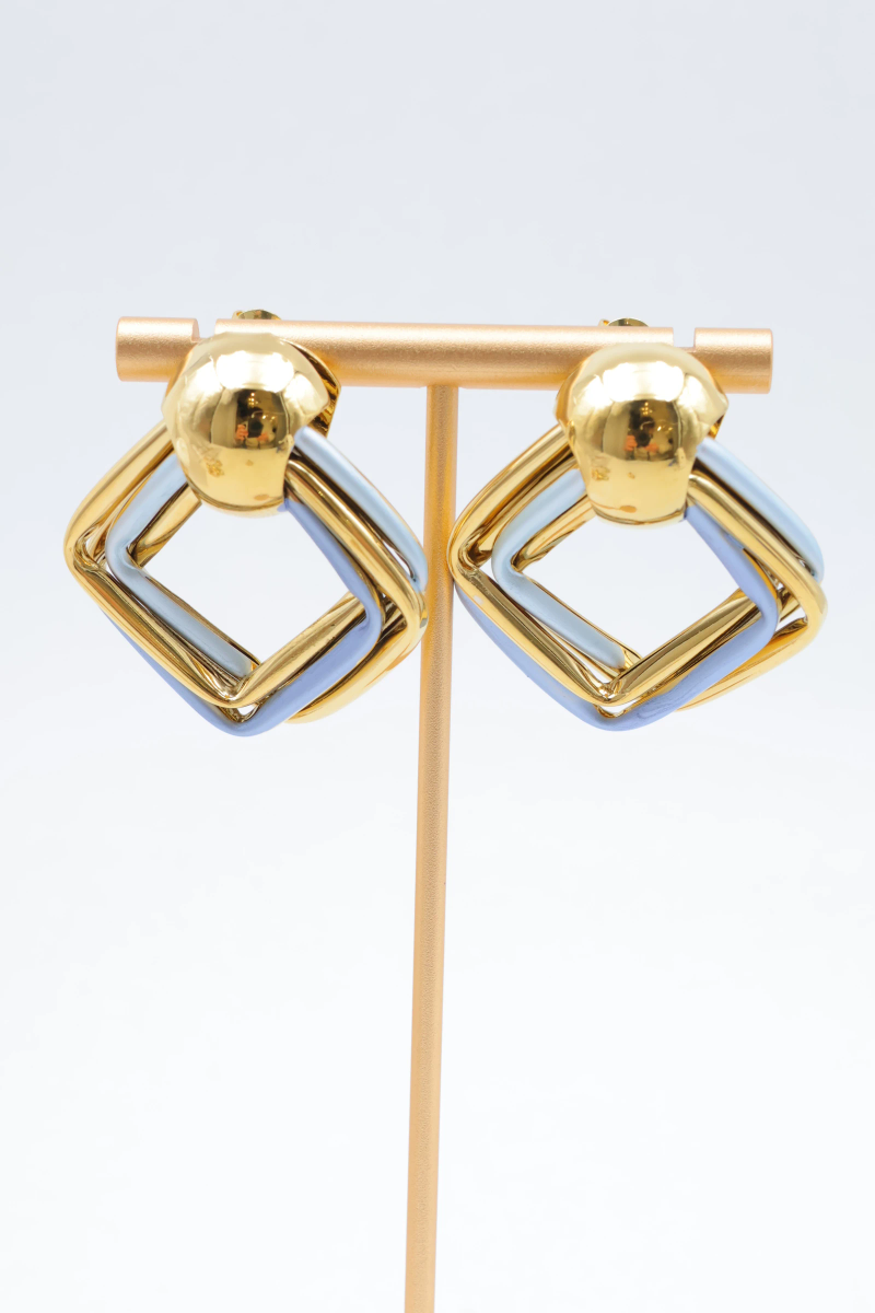 Stainless steel earrings 2