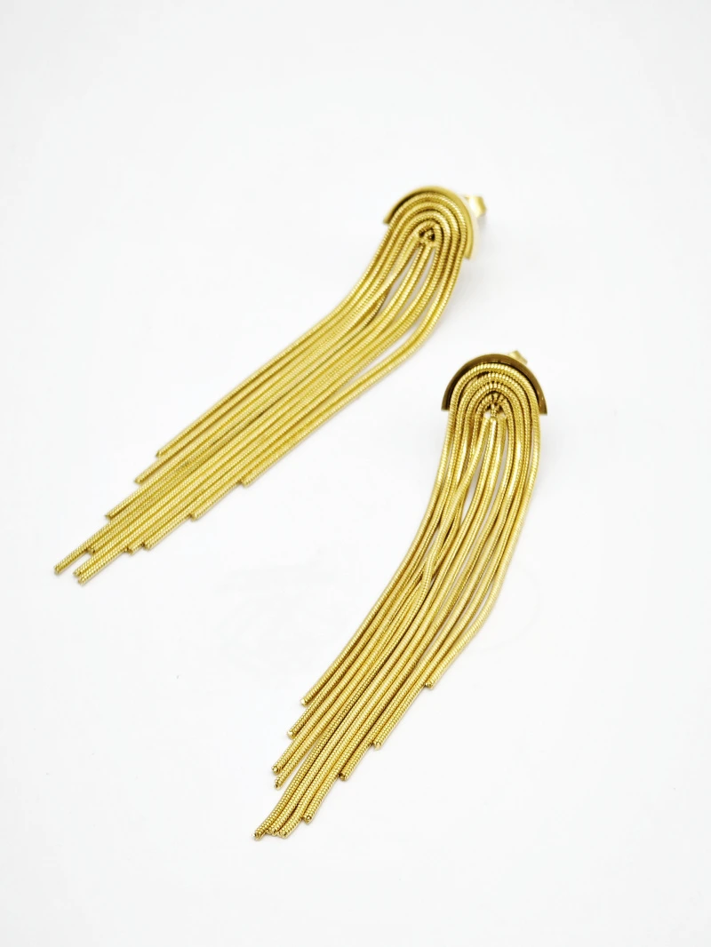 Boucles d'oreilles en acier inoxydable 2