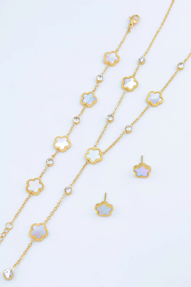Stainless steel jewelry set 2