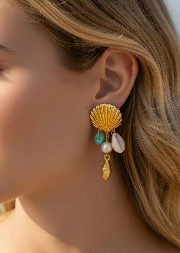 Stainless steel earrings 2