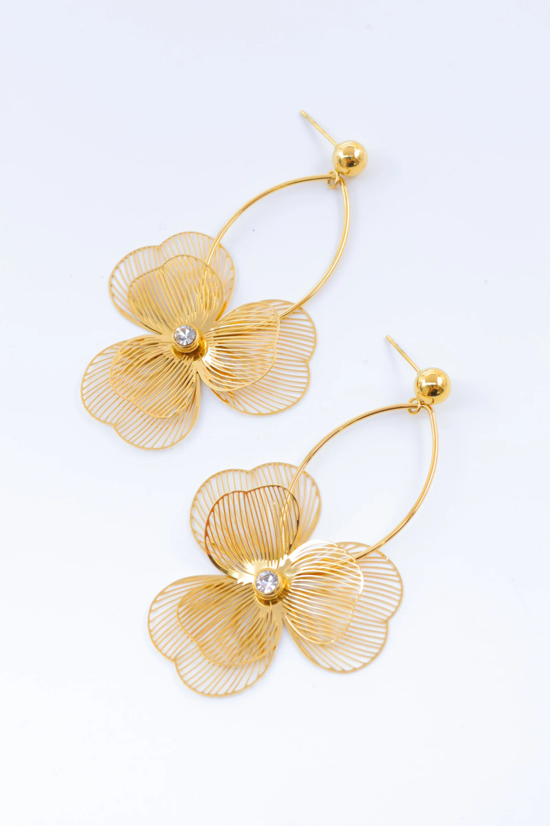 Boucles d'oreilles en acier inoxydable 2
