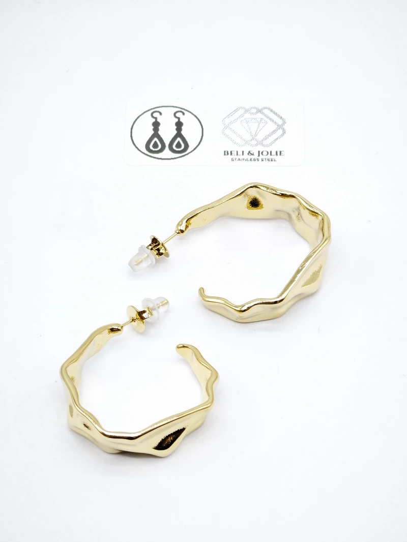 Boucles d'oreilles en acier inoxydable 2