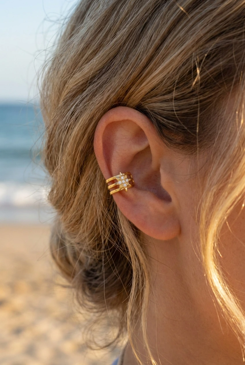 Piercing Oreille en acier inoxydable