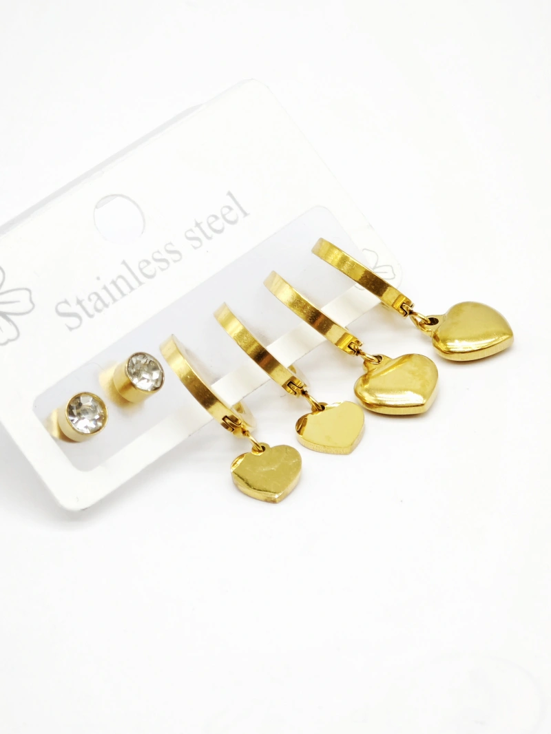 Lot de 3 paires de boucles d’oreilles