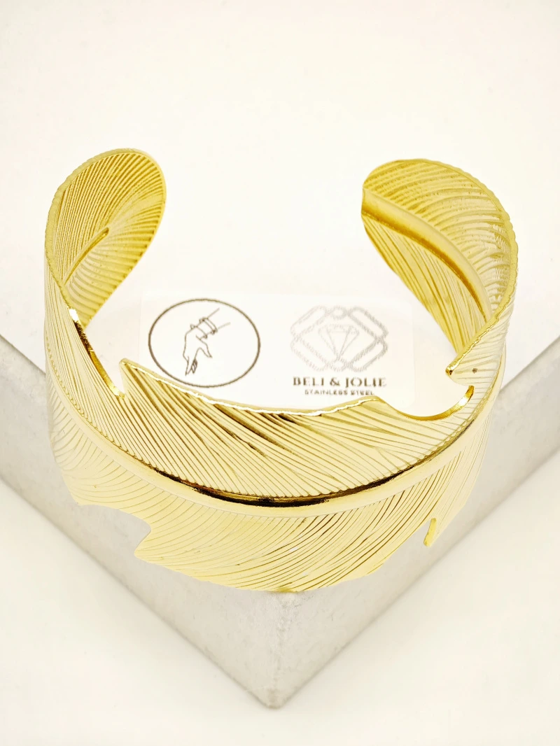 Stainless steel bangle bracelet 2