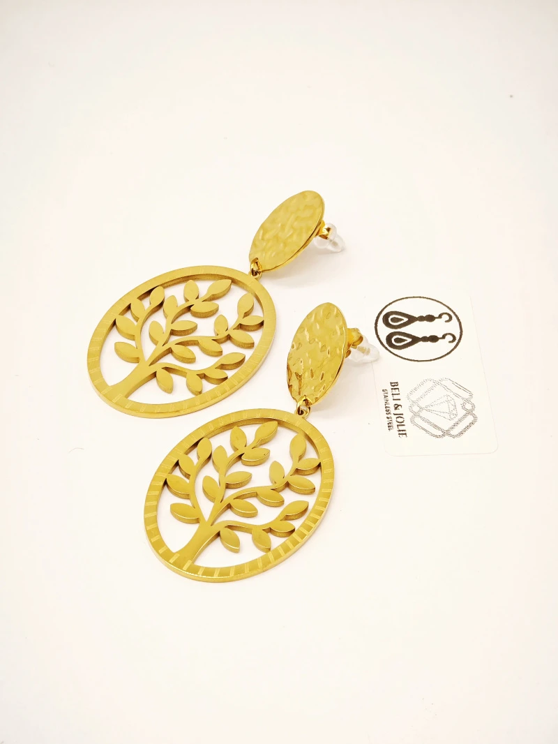 Stainless steel earrings 2