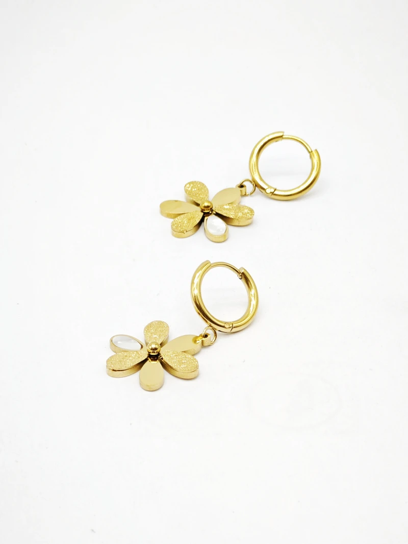 Boucles d'oreilles en acier inoxydable 2