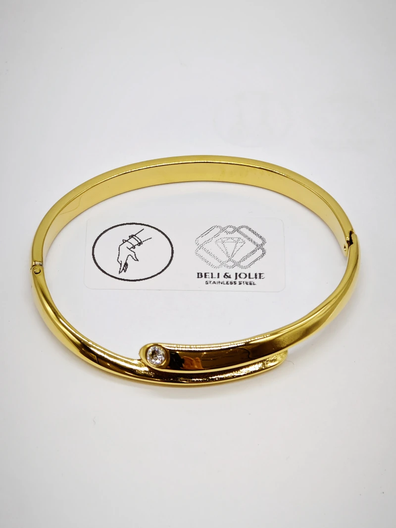 Bracelet jonc en acier inoxydable 2