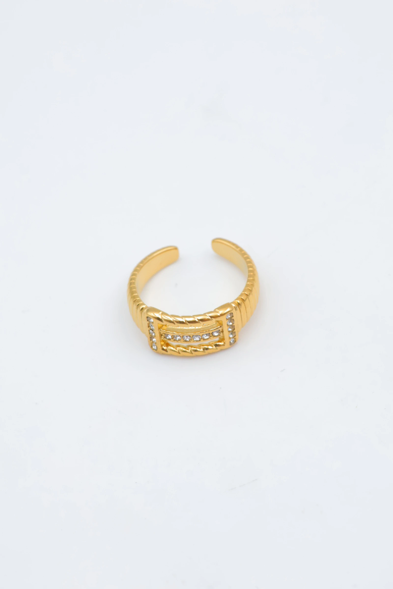 Bague en acier inoxydable ajustable 2