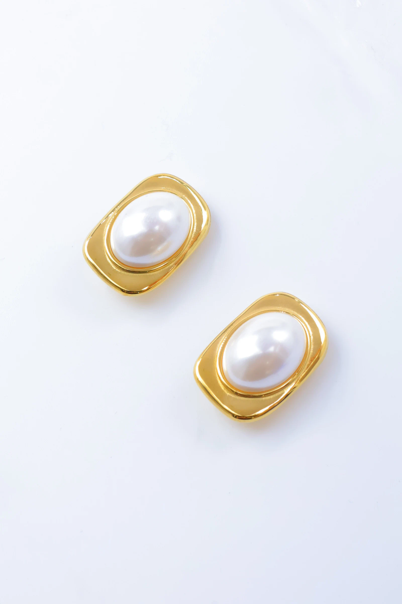 Boucles d'oreilles clips en acier inoxydable 2