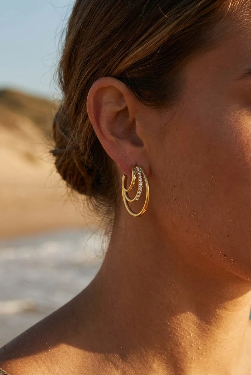 Boucles d'oreilles en acier inoxydable 2