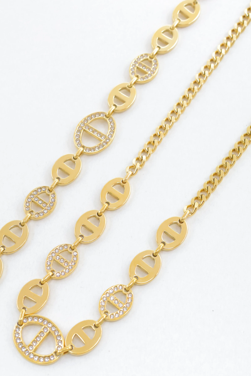 Parure de bijoux en acier inoxydable 2