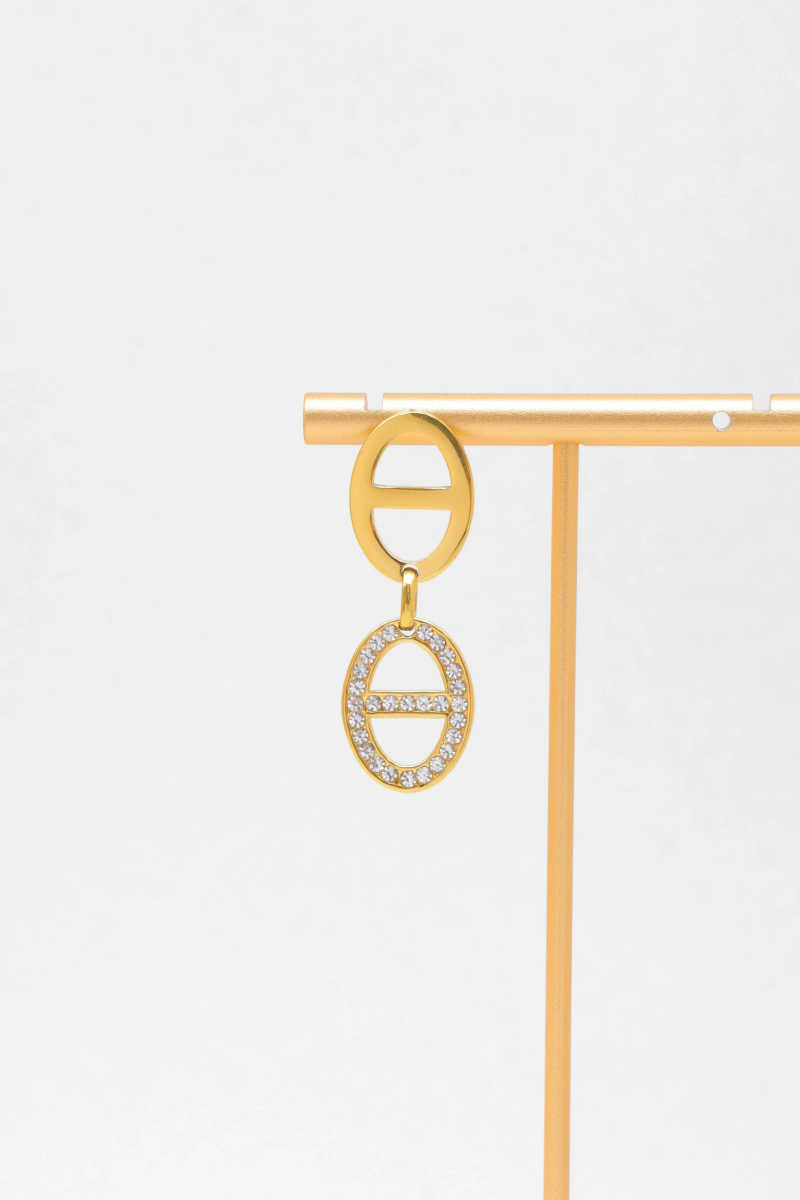 Boucles d'oreilles en acier inoxydable 2