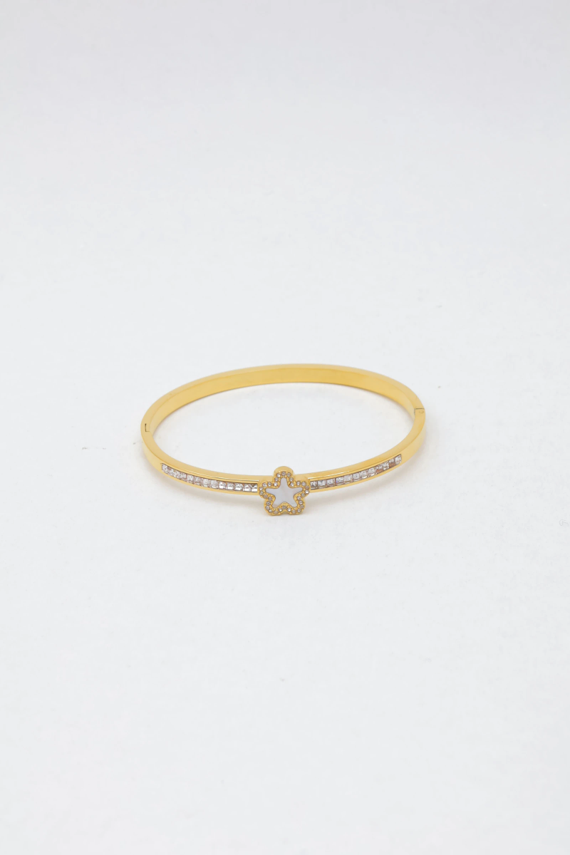 Stainless steel bangle bracelet 2