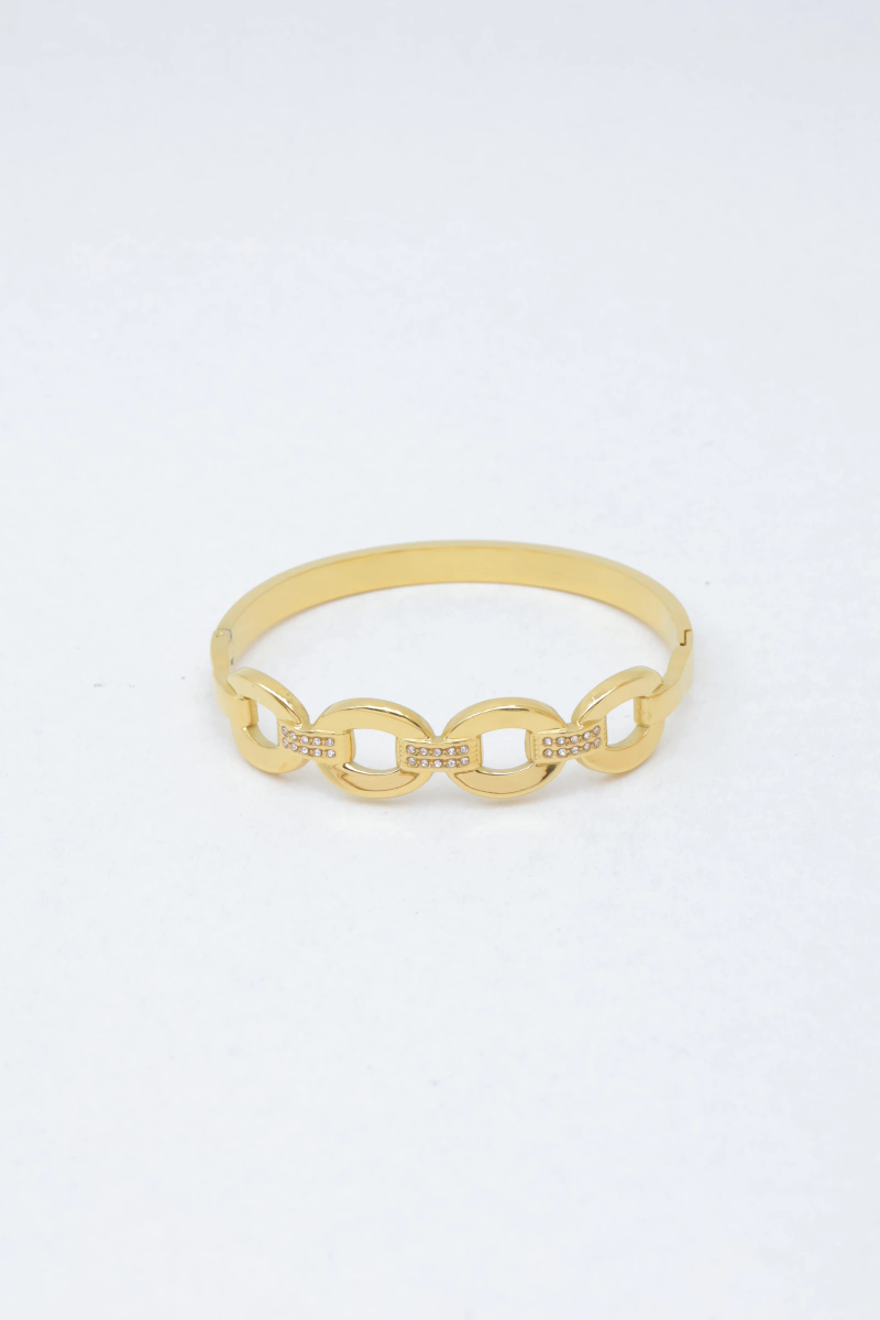 Stainless steel bangle bracelet 2