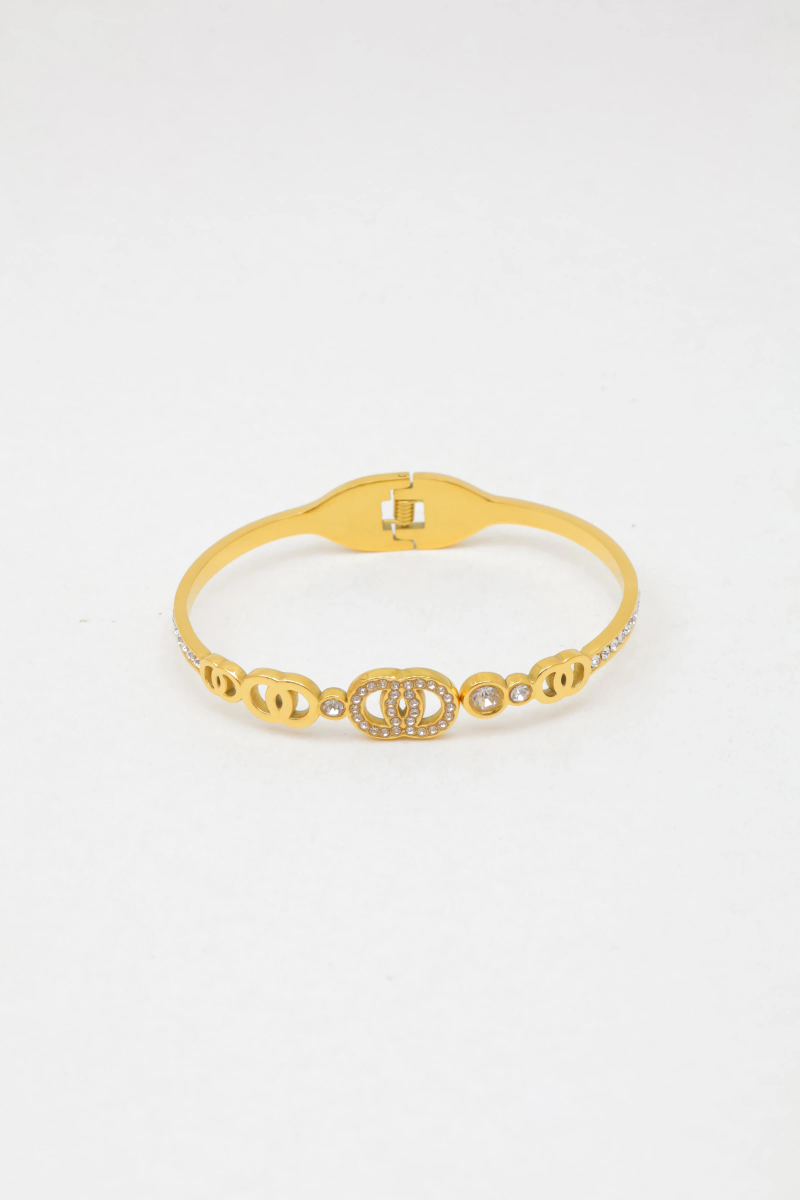 Stainless steel bangle bracelet 2