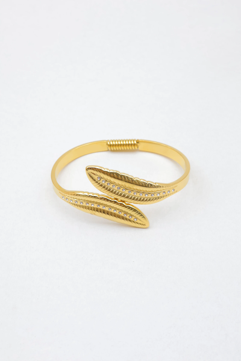 Stainless steel bangle bracelet 2