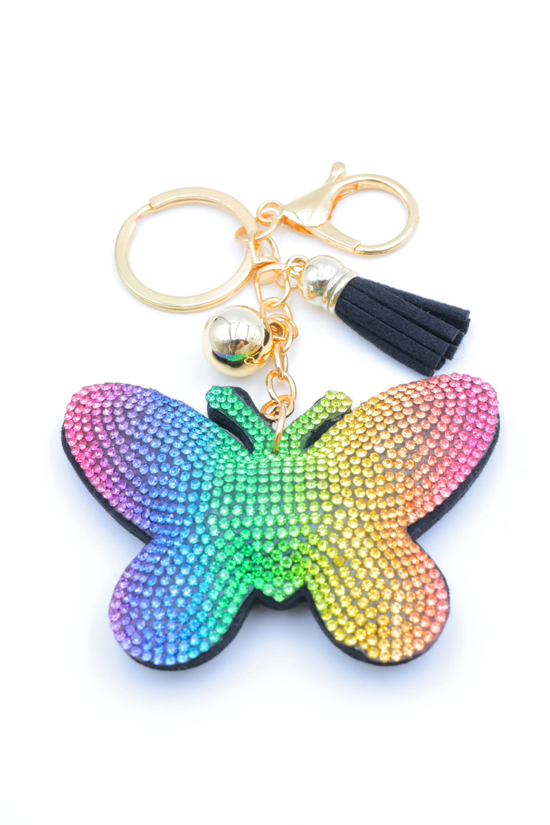 Porte clé papillon