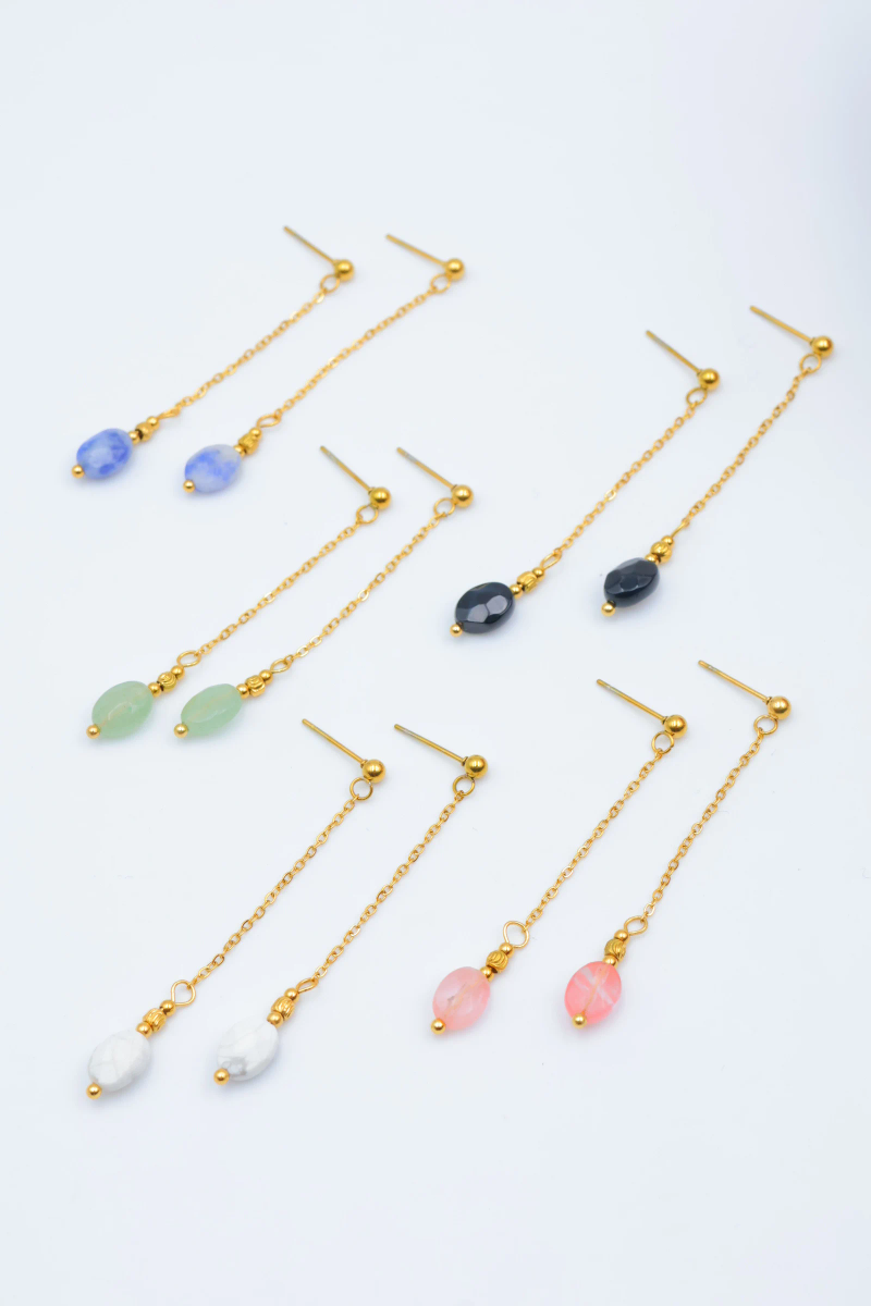 Boucles d'oreilles en acier inoxydable 2
