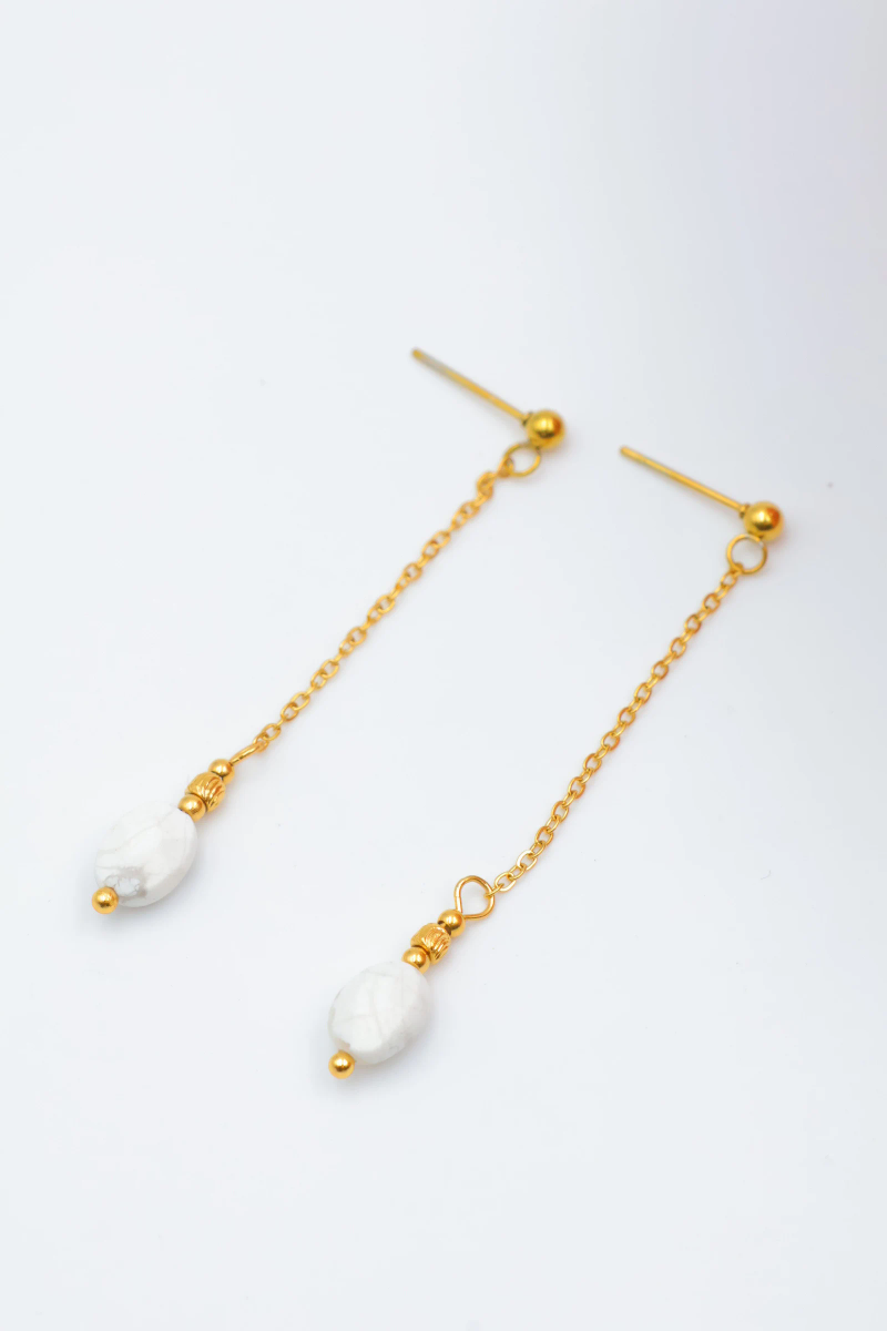 Boucles d'oreilles en acier inoxydable 5