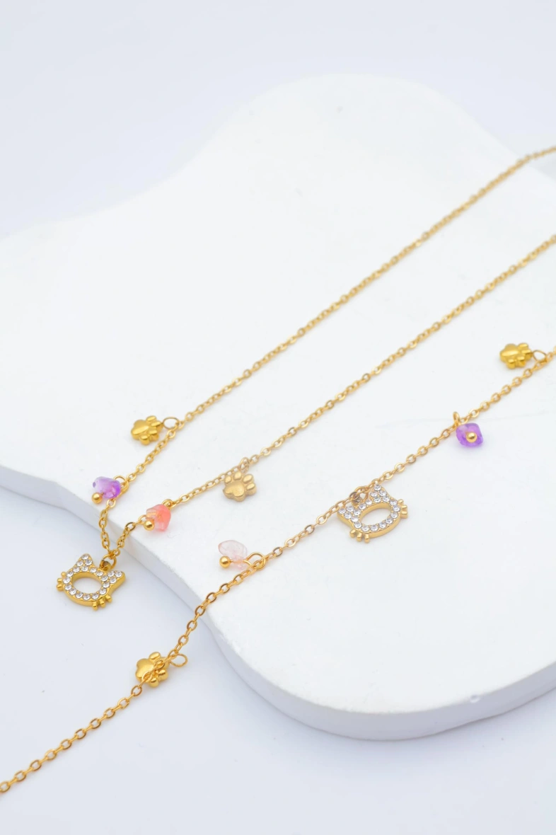 Stainless steel jewelry set — Multicolor