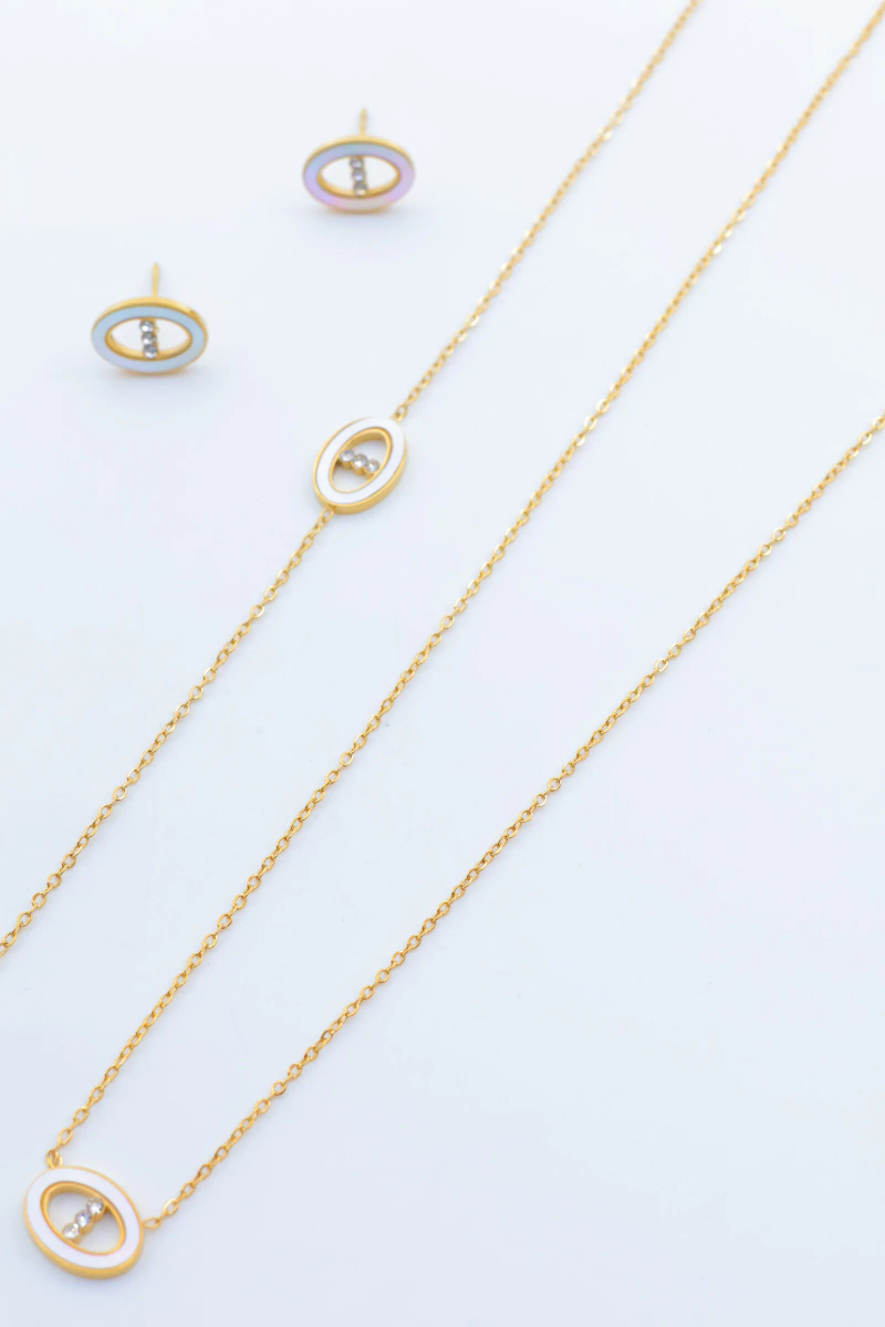 Parure de bijoux en acier inoxydable 2