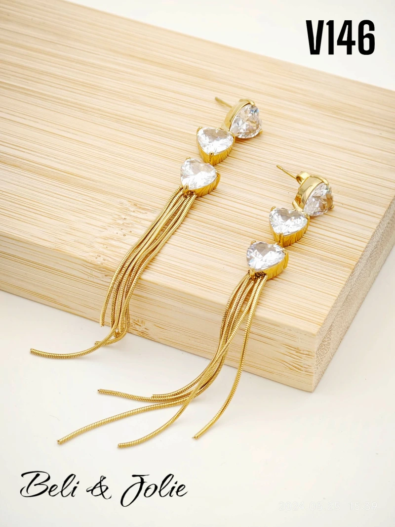 Boucles d'oreilles en acier inoxydable 2