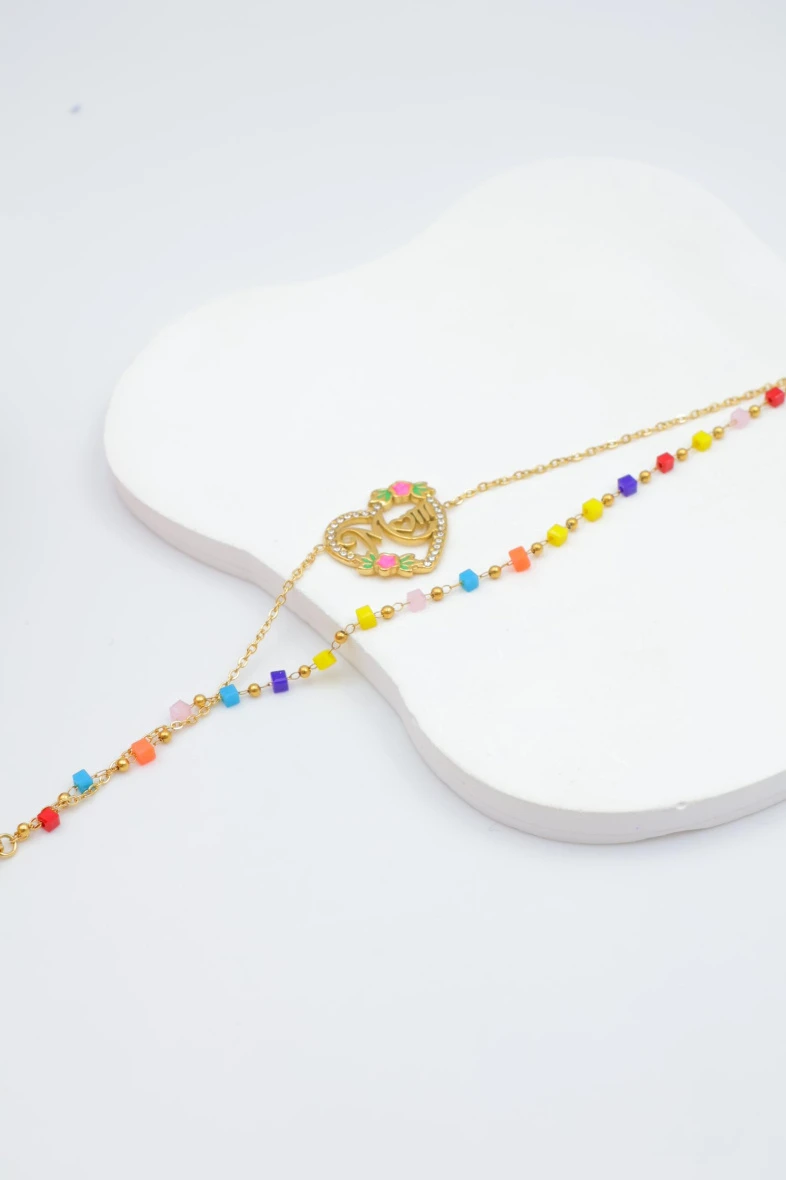 Bracelet en acier inoxydable — Multicolore