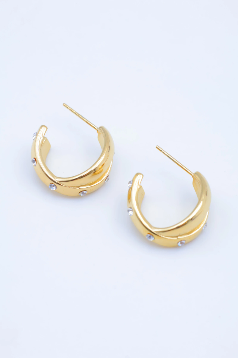 Boucles d'oreilles en acier inoxydable 2