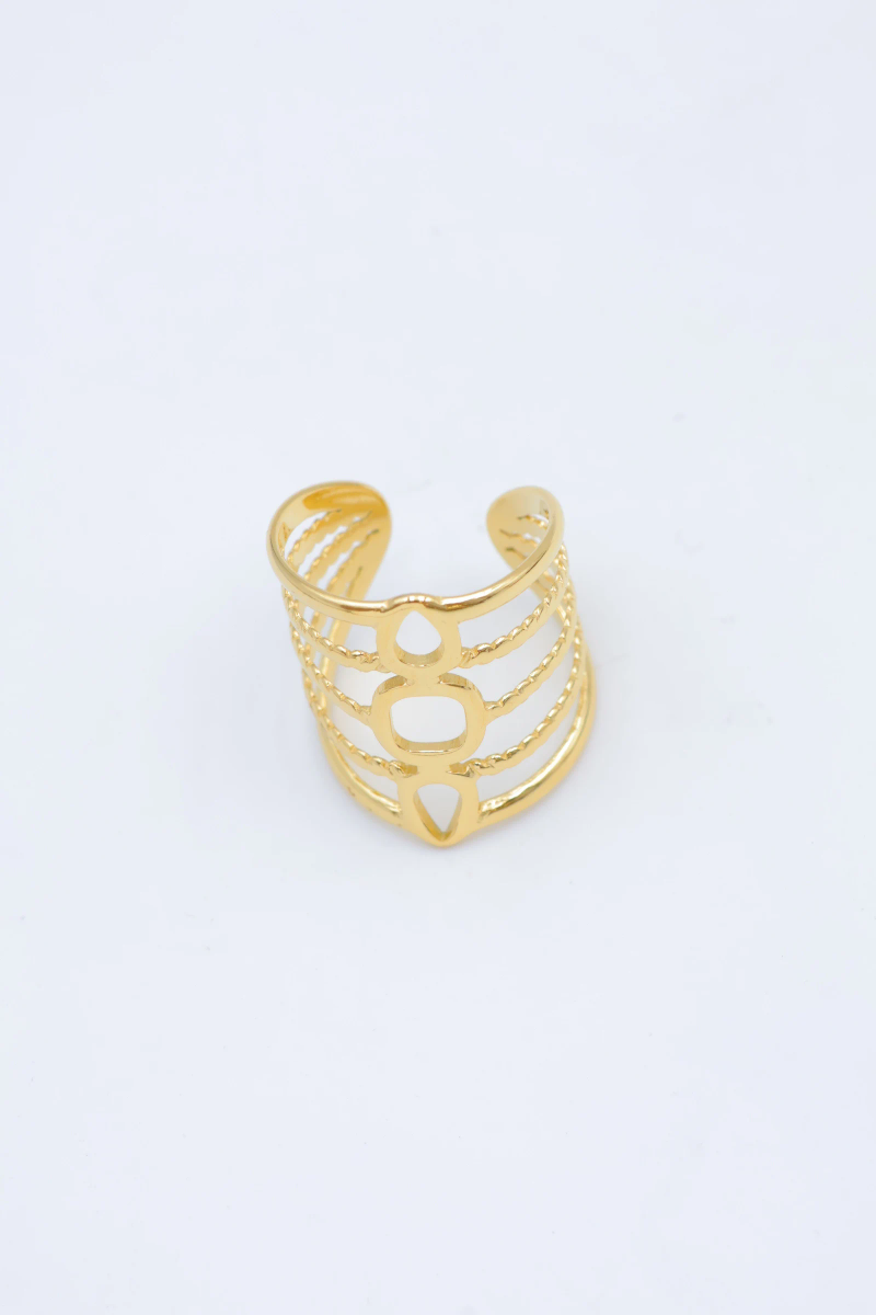 Adjustable stainless steel ring 3