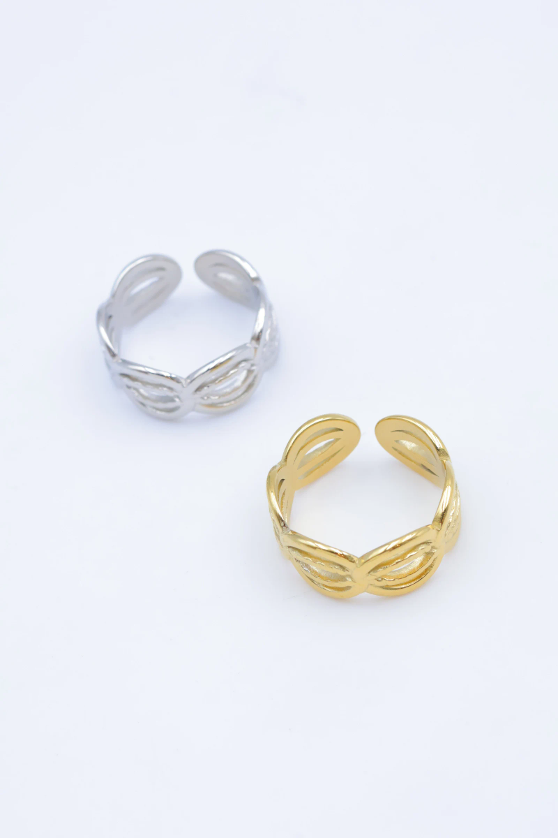 Bague en acier inoxydable ajustable 2