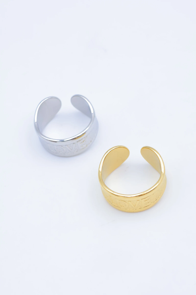 Adjustable stainless steel ring 2