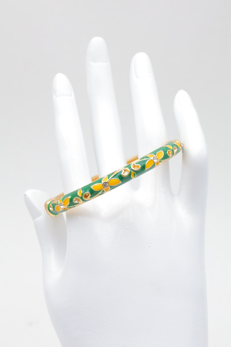 Bracelet jonc thaïlandaise en laiton 2