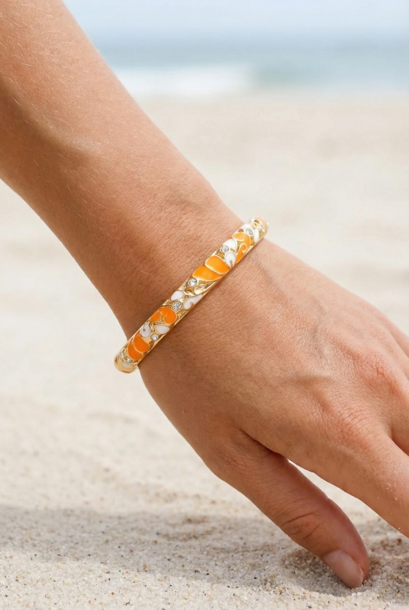 Bracelet jonc thaïlandaise en laiton