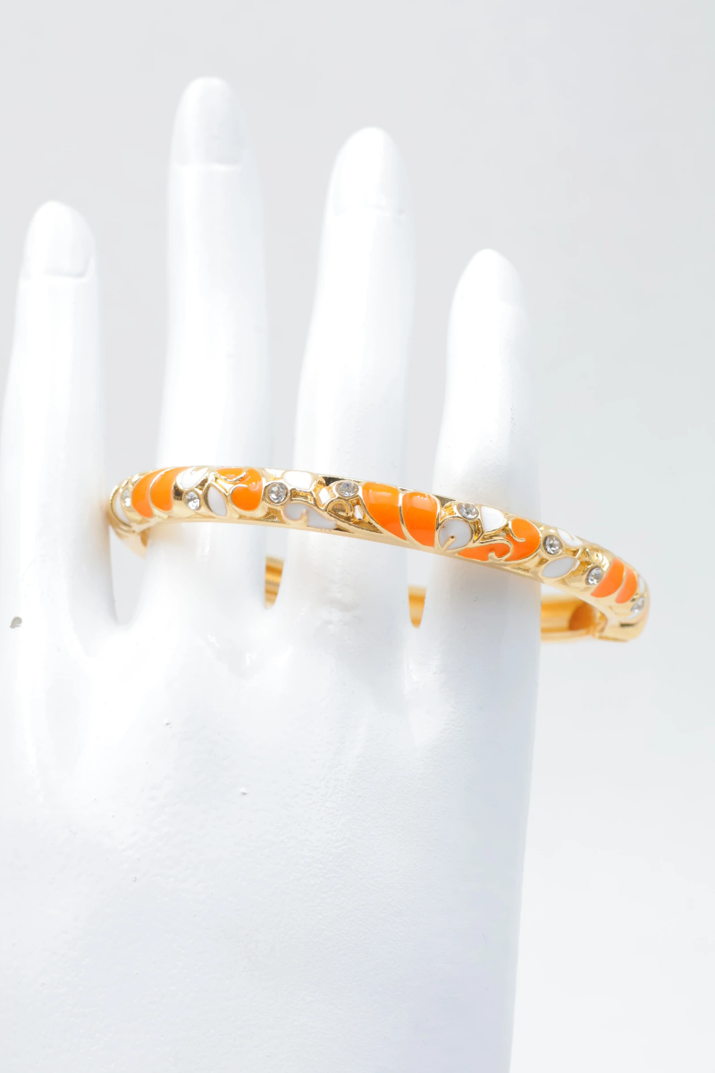 Bracelet jonc thaïlandaise en laiton 2