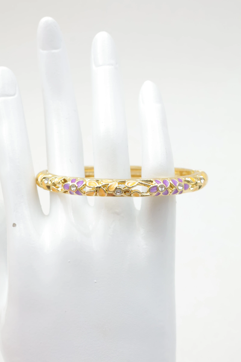Bracelet jonc thaïlandaise en laiton 2