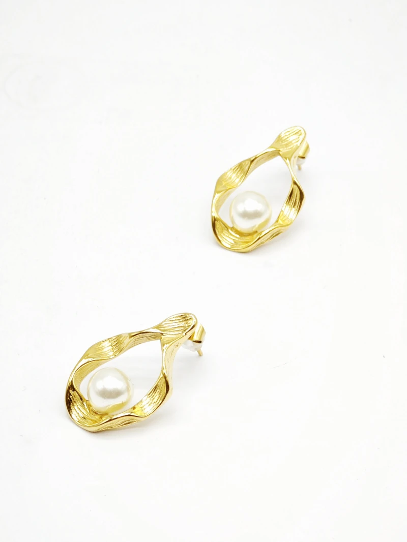 Boucles d'oreilles en acier inoxydable 2