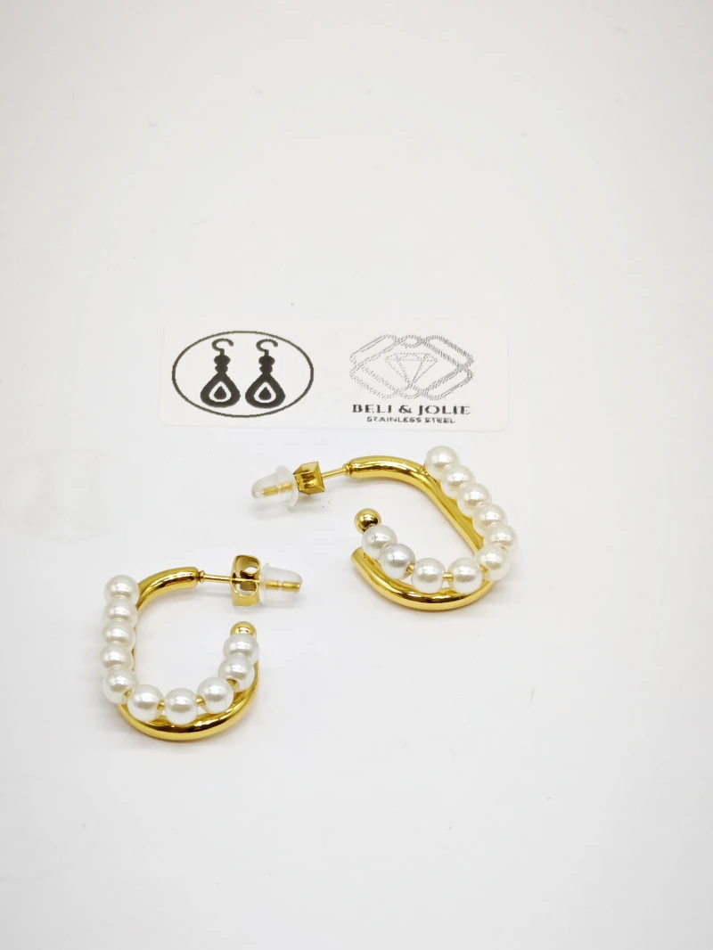 Stainless steel earrings 2