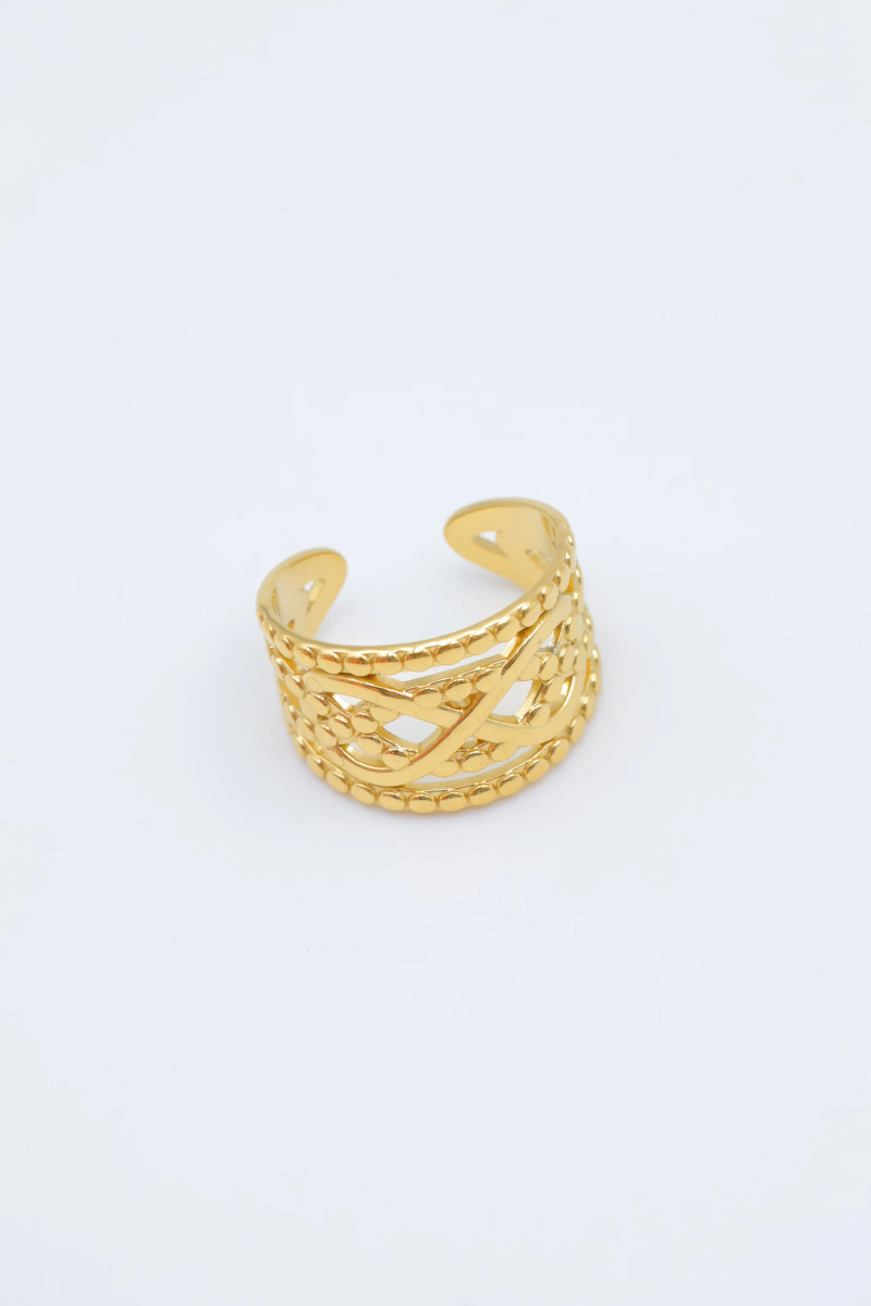 Bague en acier inoxydable ajustable 2