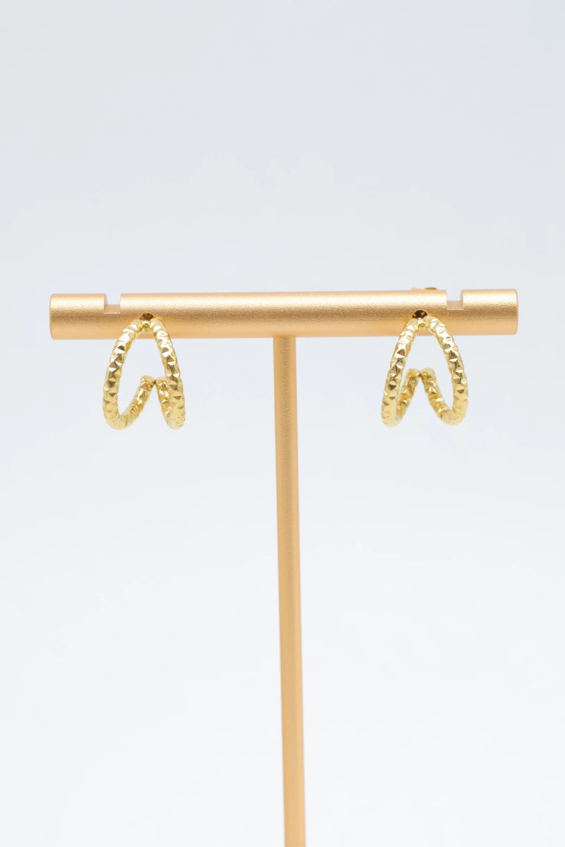 Stainless steel earrings 2