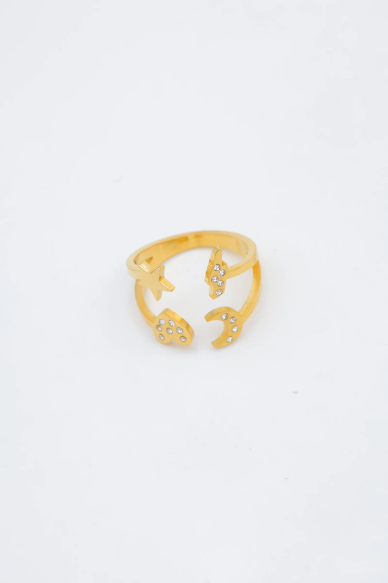 Bague en acier inoxydable ajustable 2