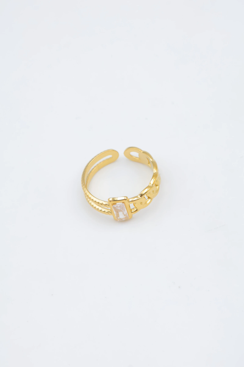 Bague en acier inoxydable ajustable 2
