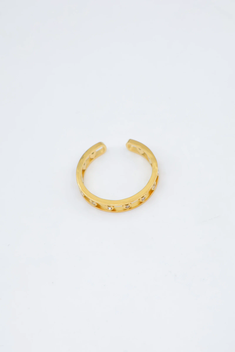 Bague en acier inoxydable ajustable 2