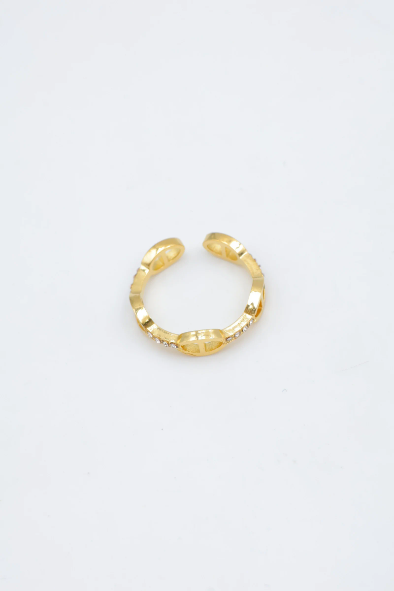 Bague ajustable en acier inoxydable 2